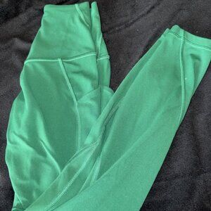 Lululemon Align Leggings (Everglade Green, Size 0, 25")